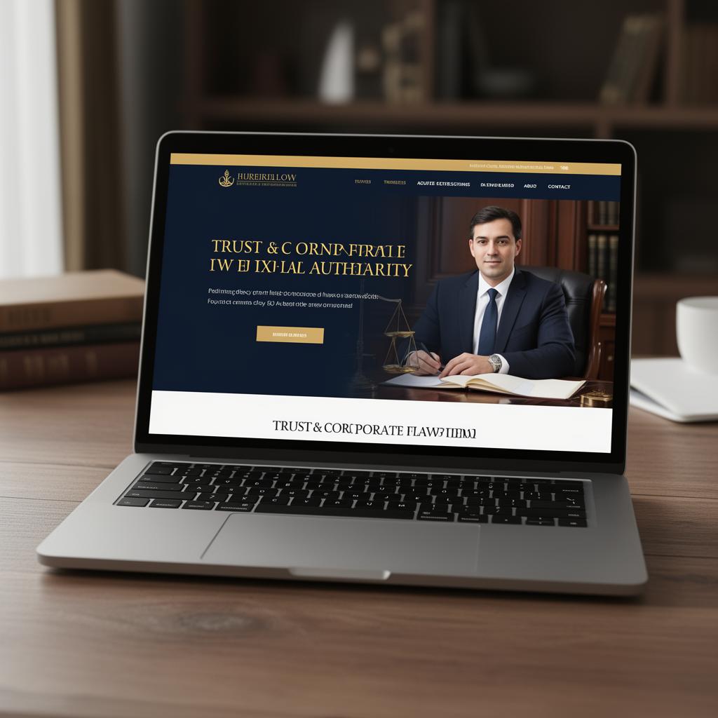 Kanzlei Weber – Corporate Website | Webdesign Referenz