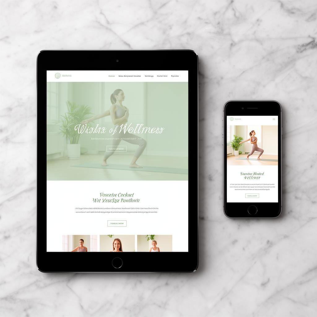 Yoga Studio Flow – Branding & Webdesign | Webdesign Referenz